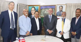 জাপা চেয়ারম্যানের সঙ্গে পিটার হাসের বৈঠক, শর্তহীন সংলাপের আহ্বান